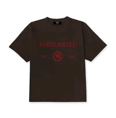Korelimited Men's Est 2013 Tee In Dark Brown