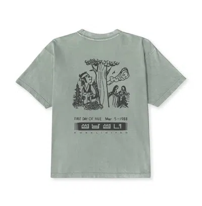 Korelimited Men's Green Woodcutter And The Fairy Tee In Sage