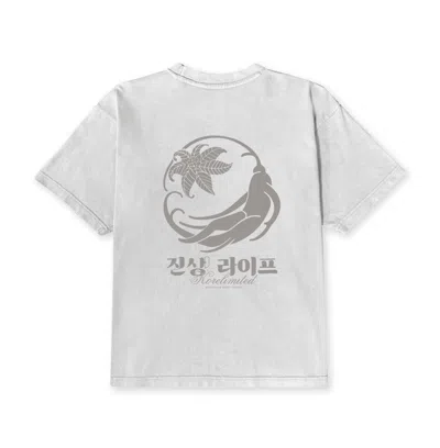 Korelimited Men's Grey Ginseng Life Tee In Stone In Gray