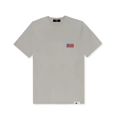 Korelimited Men's Grey Kr-am Tee In Stone In Gold