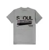 Korelimited Men's Grey Seoul Train Tee In Cement In Gray