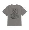 Korelimited Men's Grey Tiger & Magpie Tee In Cement In Gray