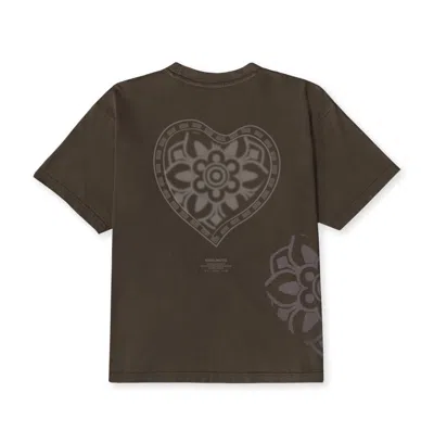 Korelimited Men's Hidden Heart Tee In Brown