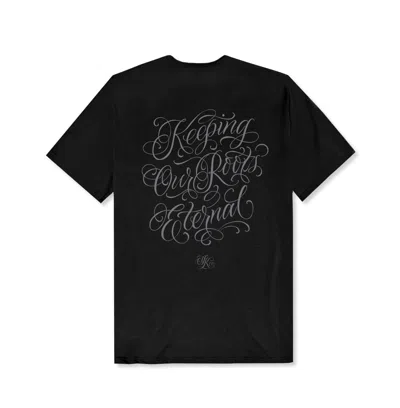Korelimited Men's Keepin Our Roots Eternal Jk Tee In Black