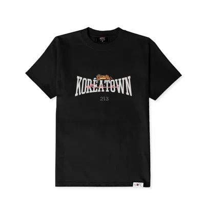 Korelimited Men's Koreatown Smoking Tiger Tee In Black