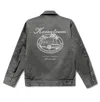 Korelimited Men's Koreatown Work Jacket In Grey In Gray