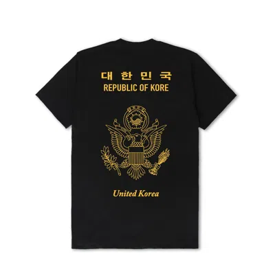 Korelimited Men's Kr-am Passport Tee In Black