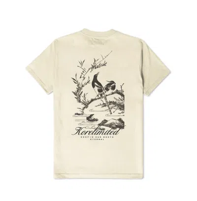 Korelimited Men's Neutrals 3456 Magpie Tee In Natural In Gray