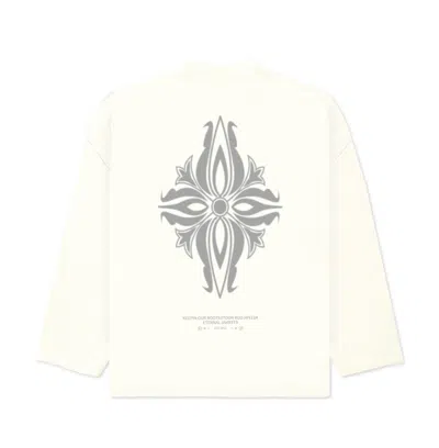 Korelimited Men's Neutrals Taepyeong Flower Long Sleeve In Off White