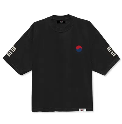 Korelimited Men's Trigram Drop Shoulder Tee In Black