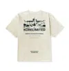 Korelimited Men's White Kore University Tee In Cream In Neutral