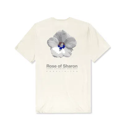 Korelimited Men's White Mugunghwa Tee In Cream In Neutral