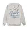 Korelimited Men's Neutrals / White The Bunsik Club Hoodie In White And Grey In White