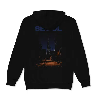 Korelimited Seoul City Hoodie In Black