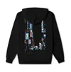 Korelimited Seoul Night Hoodie In Black In Black