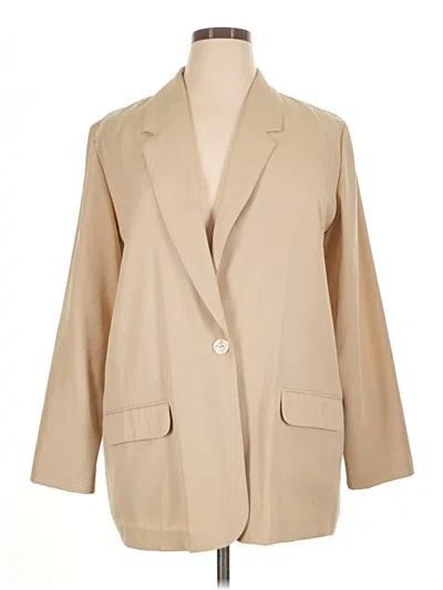 Pre-owned Koret Blazer Jacket In Tan