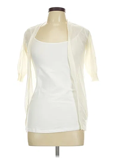 Pre-owned Koret Cardigan Sweater In Ivory