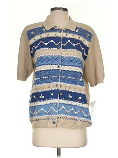 Koret Cardigan Sweater In Tan