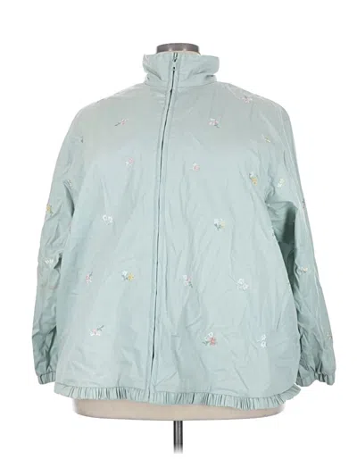 Pre-owned Koret Cardigan Sweater In Teal