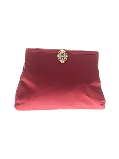 Pre-owned Koret Clutch In Burgundy