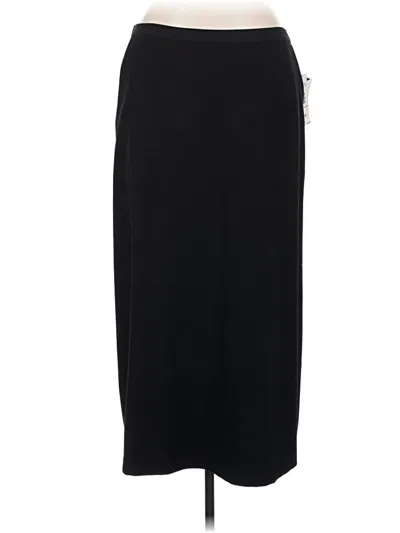 Pre-owned Koret Formal Skirt In Black