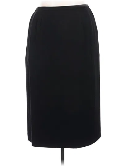 Pre-owned Koret Formal Skirt In Black