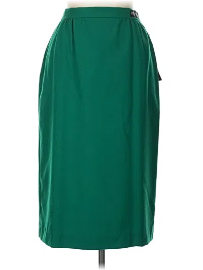 Pre-owned Koret Formal Skirt In Green