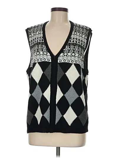 Pre-owned Koret Sweater Vest In Black