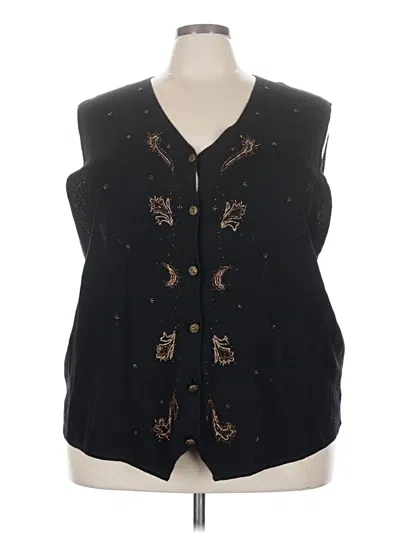 Pre-owned Koret Sweater Vest In Black