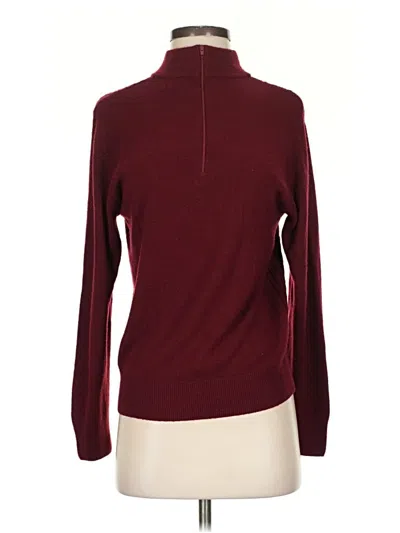 Pre-owned Koret Turtleneck Sweater In Burgundy