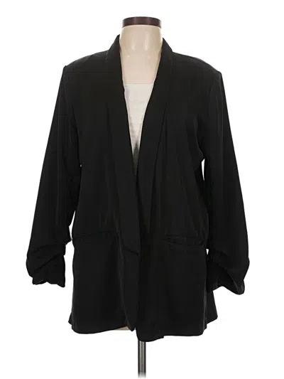 Pre-owned Kori America Blazer Jacket In Black