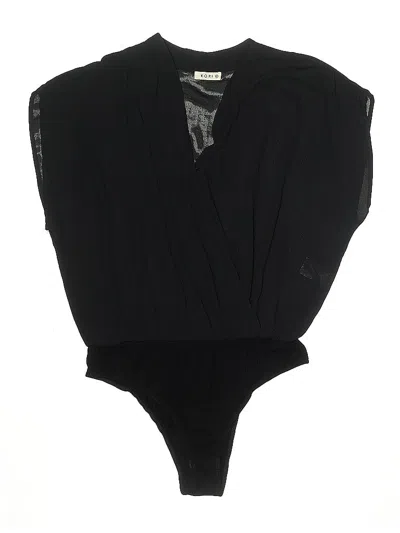 Pre-owned Kori America Bodysuit In Black