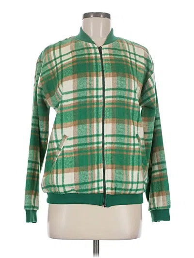 Pre-owned Kori America Cardigan Sweater In Green