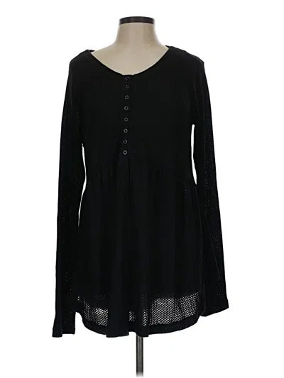 Pre-owned Kori America Casual Dress In Black