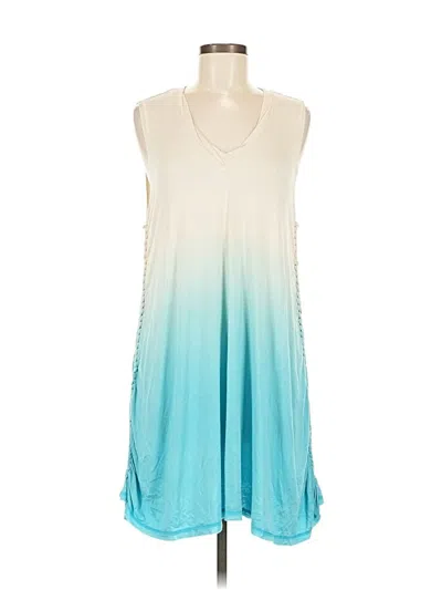 Pre-owned Kori America Casual Dress In Blue