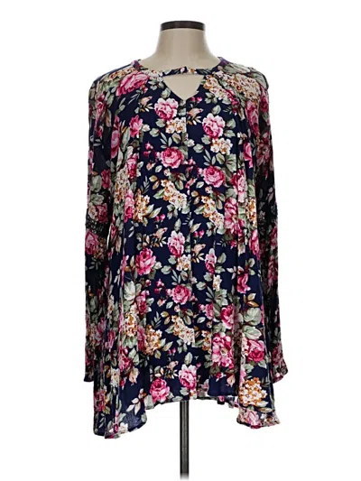 Pre-owned Kori America Casual Dress In Blue