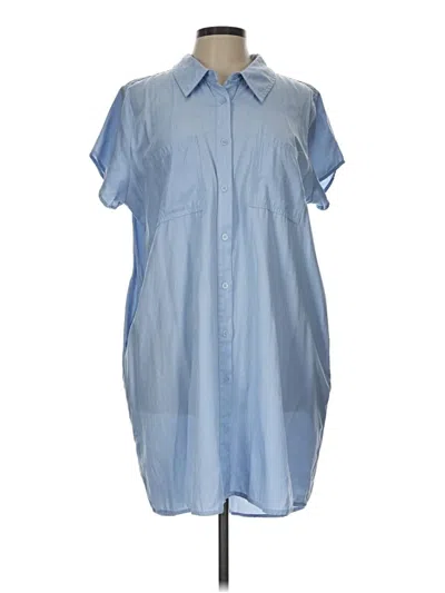 Pre-owned Kori America Casual Dress In Blue