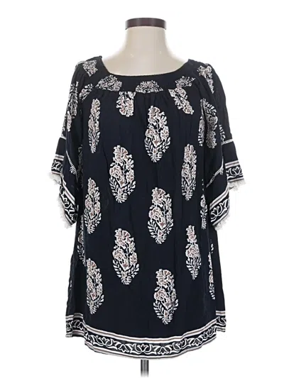Pre-owned Kori America Casual Dress In Blue