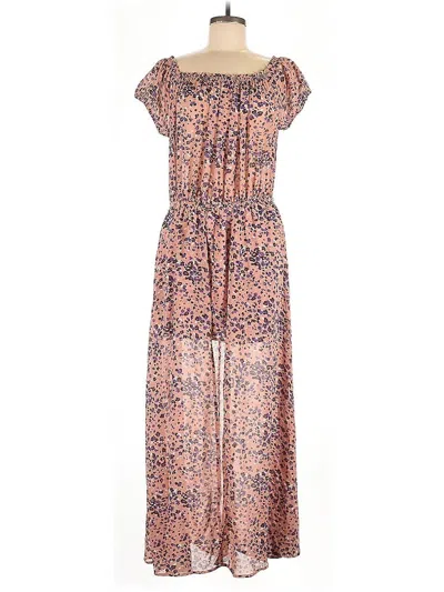 Pre-owned Kori America Casual Dress In Brown