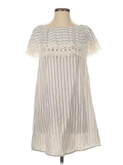 Pre-owned Kori America Casual Dress In Gray