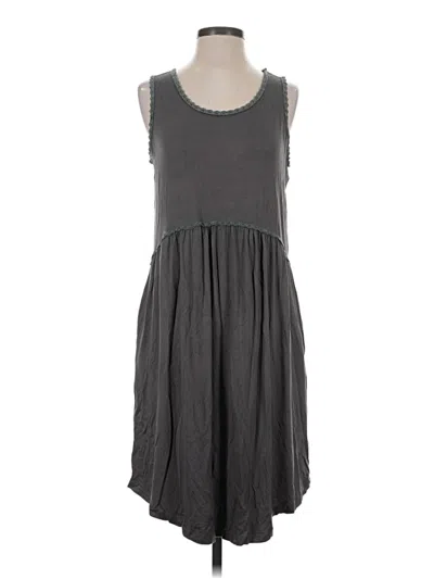 Pre-owned Kori America Casual Dress In Gray