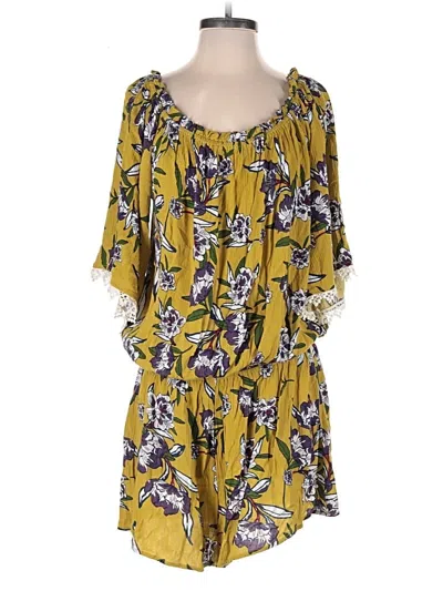 Pre-owned Kori America Casual Dress In Green