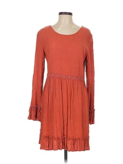 Pre-owned Kori America Casual Dress In Orange