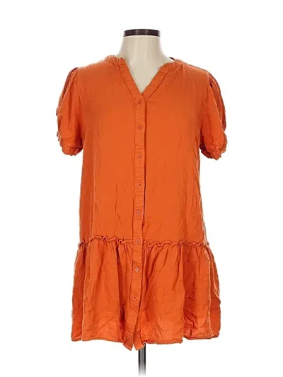 Pre-owned Kori America Casual Dress In Orange