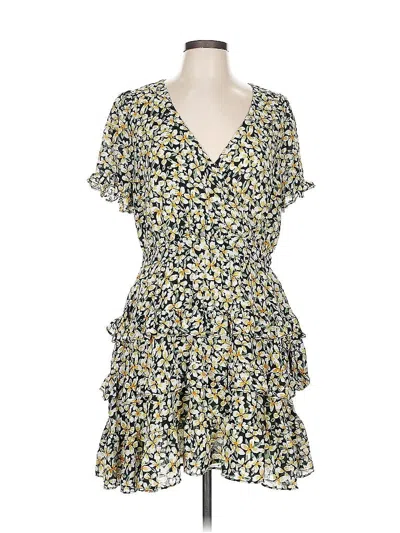 Pre-owned Kori America Casual Dress In Yellow