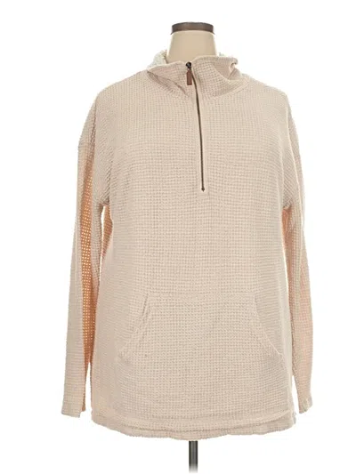 Pre-owned Kori America Fleece Jacket In Ivory