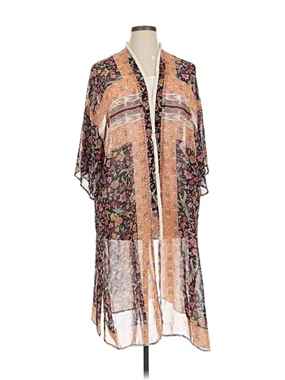 Pre-owned Kori America Kimono In Brown