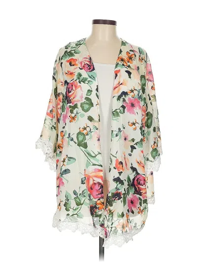 Pre-owned Kori America Kimono In White