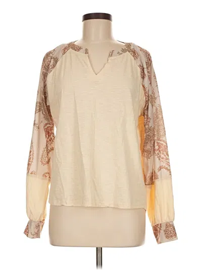 Pre-owned Kori America Long Sleeve T-shirt In White