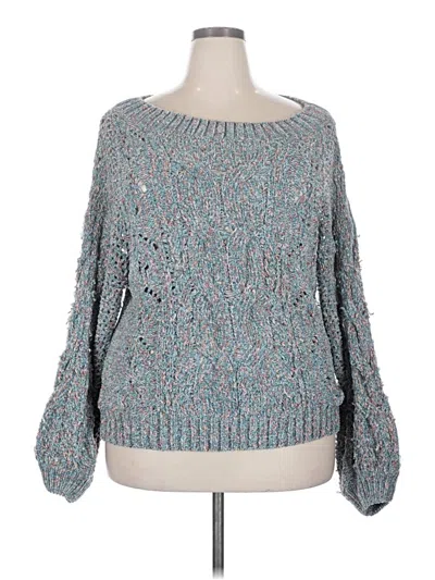 Pre-owned Kori America Pullover Sweater In Blue